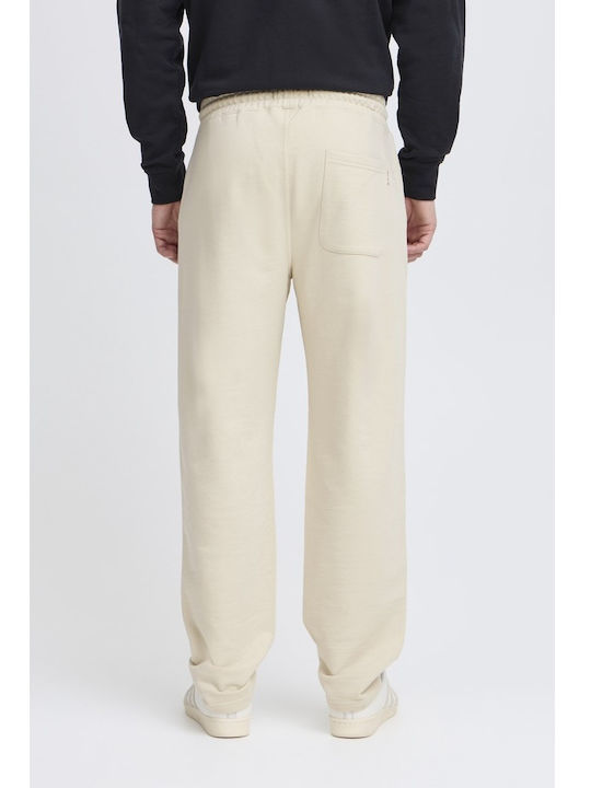 Herren-Sweatpants Fußball Beige