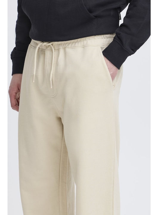 Herren-Sweatpants Fußball Beige