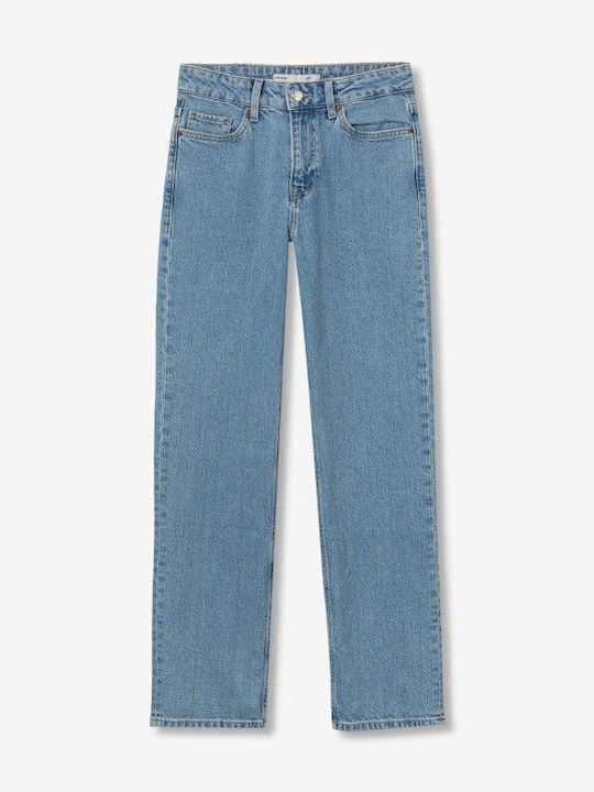 High Rise Women's Jean Pants In Straight Leg Style