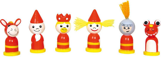 Small Foot Wooden Chess Pawns Red / Blue 2cm