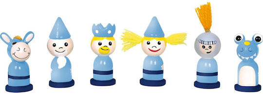 Small Foot Wooden Chess Pawns Red / Blue 2cm