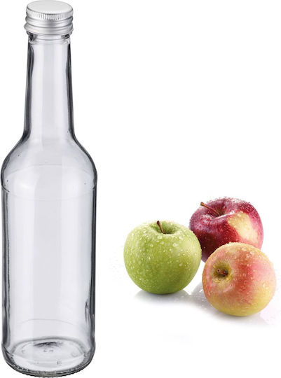 Westmark Бутилка за Вода Стъклена с Винтов Капак Прозрачна 350ml