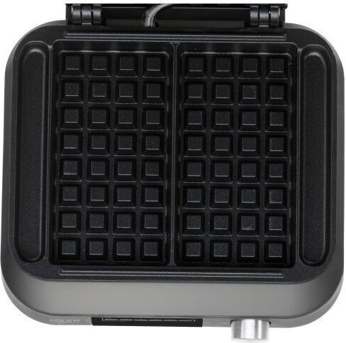 Adler Βαφλιέρα για Ορθογώνιες Βάφλες 2 Θέσεων 1500W