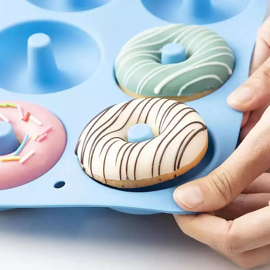 Pandaboo Bakeware Tin For Cupcakes/Muffins Made Of Silicone 6 Sockets