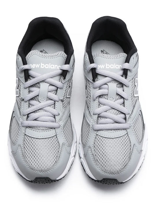 Classic Kids Sports Shoes Running with Laces Gray