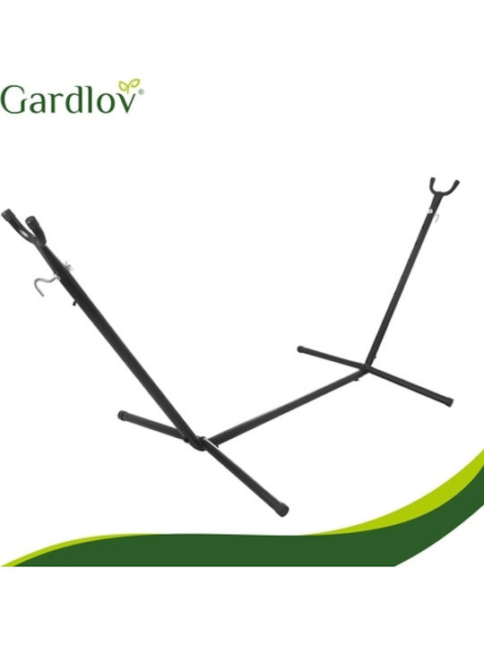 Gardlov Αιώρα Διπλή Υφασμάτινη με Βάση Γκρι 200x150εκ.