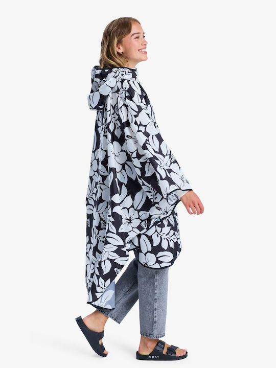Roxy Beach Poncho Gray