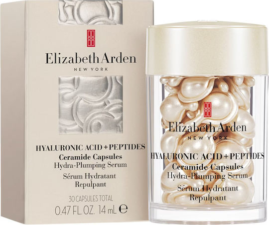 Elizabeth Arden Ceramide Hyaluronic Acid Capsules Peptides Face Cream Capacity Ml 14 30 Pcs