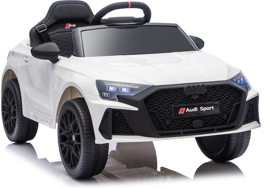 Audi RS3 Einsitzer mit Fernbedienung Lizensiert 12 Volt Weiß