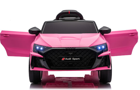 Audi RS3 Einsitzer mit Fernbedienung Lizensiert 12 Volt Rosa