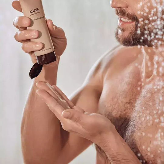 Ahava Time To Energize Men Ексфолиращ Почистващ Гел 100 Мл