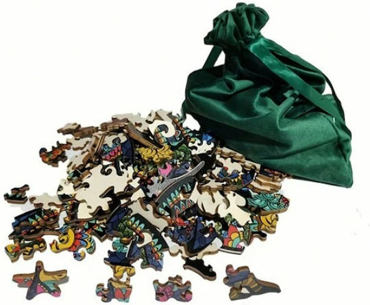 Peacock Mandala Puzzle 2D 200pcs