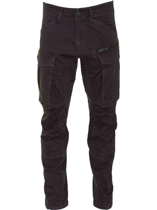Rovic Zip 3d Παντελόνι Cargo Ελαστικό σε Κανονική Εφαρμογή Raven