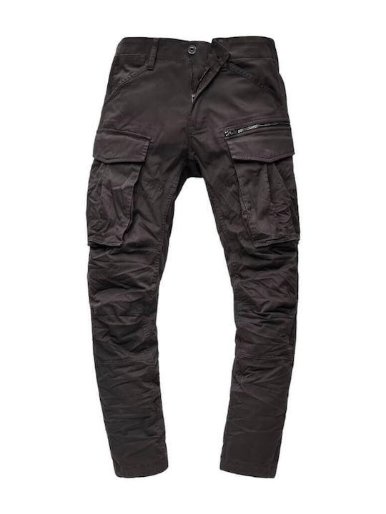 Rovic Zip 3d Παντελόνι Cargo Ελαστικό σε Κανονική Εφαρμογή Raven