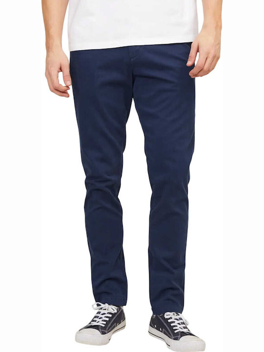 Trousers Chino in Slim Fit Navy Blazer
