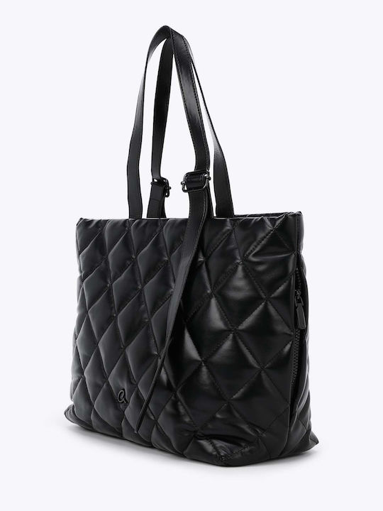 Handles Women's Shoulder Bag Black