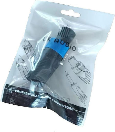 Conector Prelungitor Speakon 4 pini 4spk-bk Lx-audio pentru Boxe