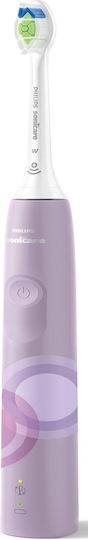 Philips Sonicare Electric Toothbrush with Pressure Sensor and Travel Case Purple