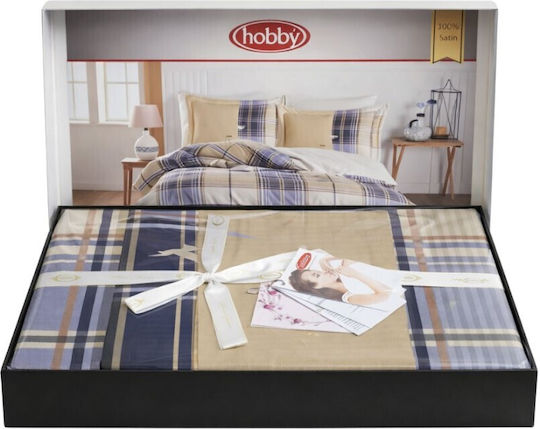 Hobby Home Set Huse Pentru Pilote 200x220cm Bej