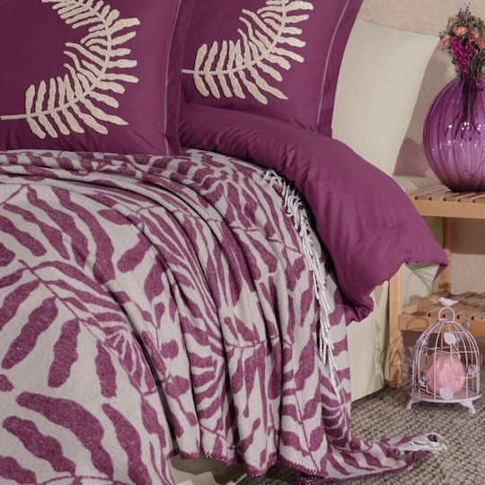 Cottonbox Set Huse Pentru Pilote 200x220cm Violet