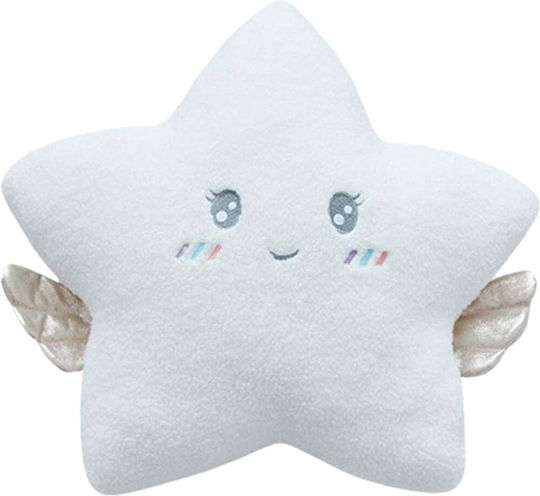 Malvys Kids Decorative White Pillow 45x40cm