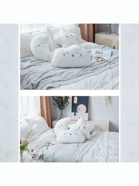 Malvys Pernă Decorativă Pentru Copii Albă 45x40cm