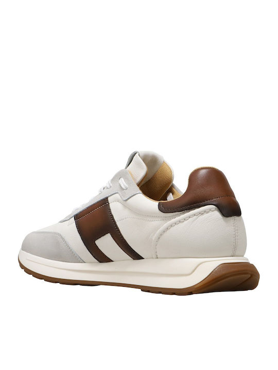 Ανδρικά Sneakers White / Tan