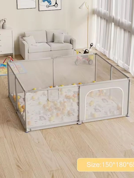 Babypark Mit Matratze Beige 180x150cm Babypark Mit Matratze Beige 180x150cm