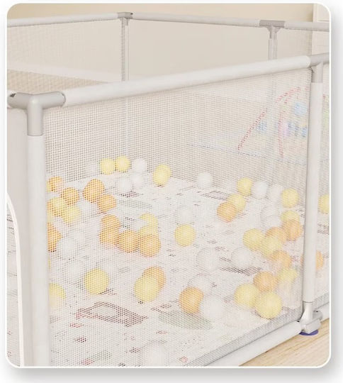 Park with Mattress Beige 200x200cm