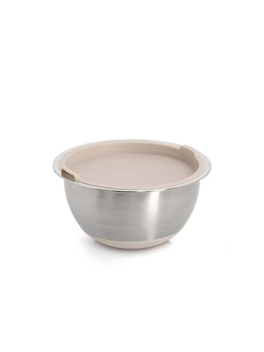 Zeller Σετ Δοχεία Φαγητού Inox Ασημί 27cm 3τμχ