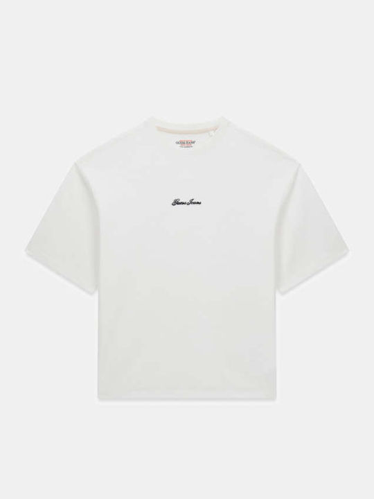 Herrenblusen T-Shirts Weiß
