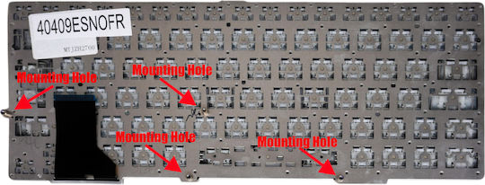 Teclado Español Para Portátil Spanish Laptop Keyboard Sony Vaio Svs13 Sve13 Svs131 Sv-e13 Svs13a 1-490-143-21 149014321usx 1-490-097-11 9z.n6bbf.401 Es Nο Frame Black Κωδ.40409esnofr