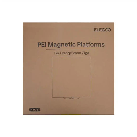 Elegoo Orangestorm Giga Pei Magnetic Platform Kit 4pcs