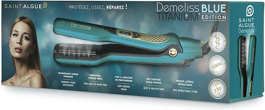 Demeliss Titanium 3978 Hair Straightener with Steam and Ceramic Plates 250W