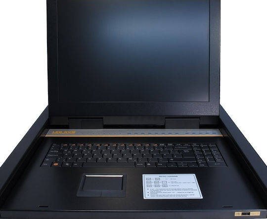 Inter-Tech 88887213 Comutator KVM și de Date cu USB / PS/2 / VGA