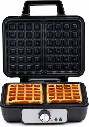 Alpina Appliances Aparat de Vafe pentru Vafe Rectangulare cu 2 Compartimente 1000W