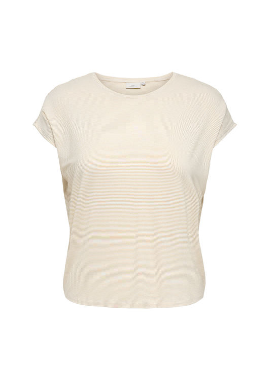 Women's Summer Sleeveless Gold Blouse