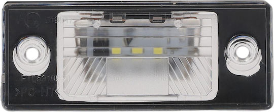 Einparts License Plate Lights Led 12V Universal Volkswagen Bora Golf Passat Tiguan Touareg 2 Pieces