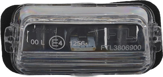 Einparts License Plate Lights Led 12V Universal Audi S1 Citroen C3 C3 Picasso C4 Picasso C5 Berlingo Saxo Xsara Xsara Picasso DS4 Jumpy SpaceTourer Honda City Opel Combo Vivaro Zafira Life Peugeot Partner 307 406 308 206 207 407 5008 306 Rifter Toyota Proace 2 Pieces