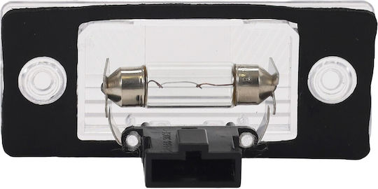 Einparts Left License Plate Lights 12V Universal Volkswagen Bora Golf Passat Tiguan Touareg