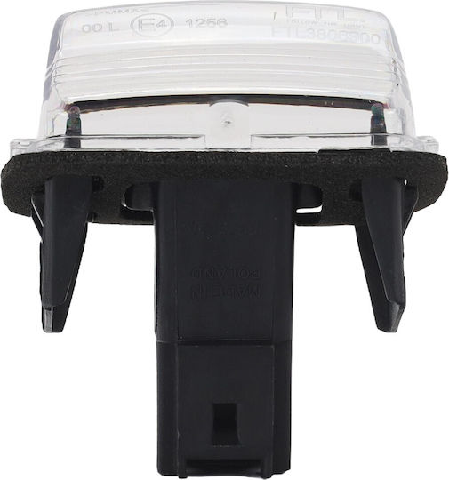 Einparts Left License Plate Lights 12V Universal Audi S1 Citroen C3 C3 Picasso C4 Picasso C5 Berlingo Saxo Xsara Xsara Picasso DS4 Jumpy SpaceTourer Honda City Opel Combo Vivaro Zafira Life Peugeot Partner 307 406 308 206 207 407 5008 306 Rifter Toyota Proace