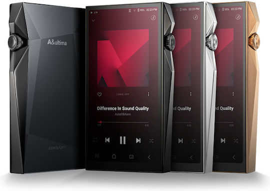 Astell&Kern Sp4000 Флагмански Дигитален Аудио Плейър Сребрист