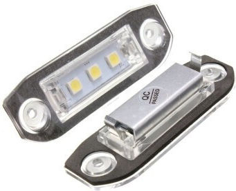 Lumini Pentru Plăcuțele De Înmatriculare Lumini LED Pentru Renault Rapid Skoda Rapid Volvo S40 S60 S80 XC 60 XC 90 V60 V70 C70 V50 50000 2 Bucăți