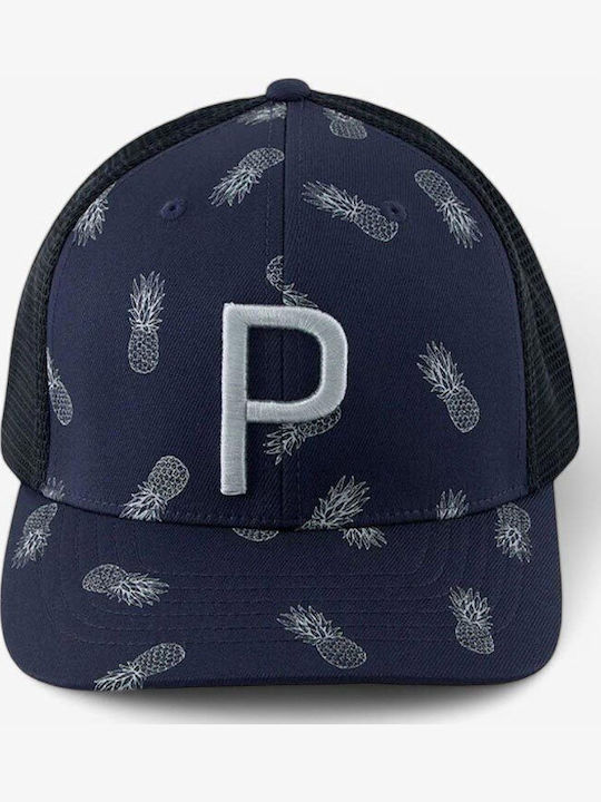 Puma Pineapple Trucker P Cap Navy