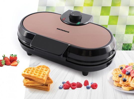 Heinner Waffeleisen Für Herz Waffeln 2 Leistung Positionen 1000W