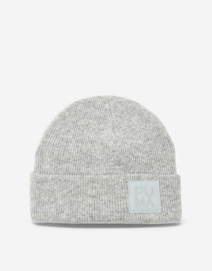 Archive Beanie Unisex Шапка Плетена В Сив Цвят