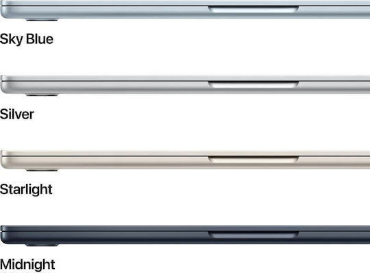 Apple MacBook Air 13.6" IPS Retina Display (M5-10-Core/16GB/1TB SSD/10-Core GPU) Midnight (International English Keyboard)
