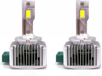 Lămpi Auto D3S LED 6000K Alb Rece 12V 70W 2 Bucăți