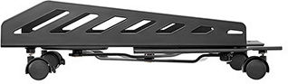Ultradesk Boden Computer-Turm mit Rollen