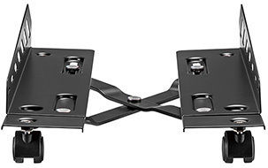 Ultradesk Boden Computer-Turm mit Rollen